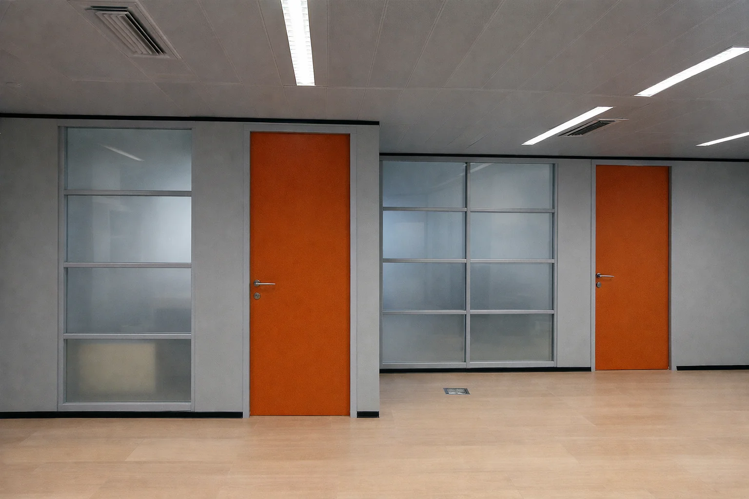 Instalación de oficinas administrativas para entidad institucional
