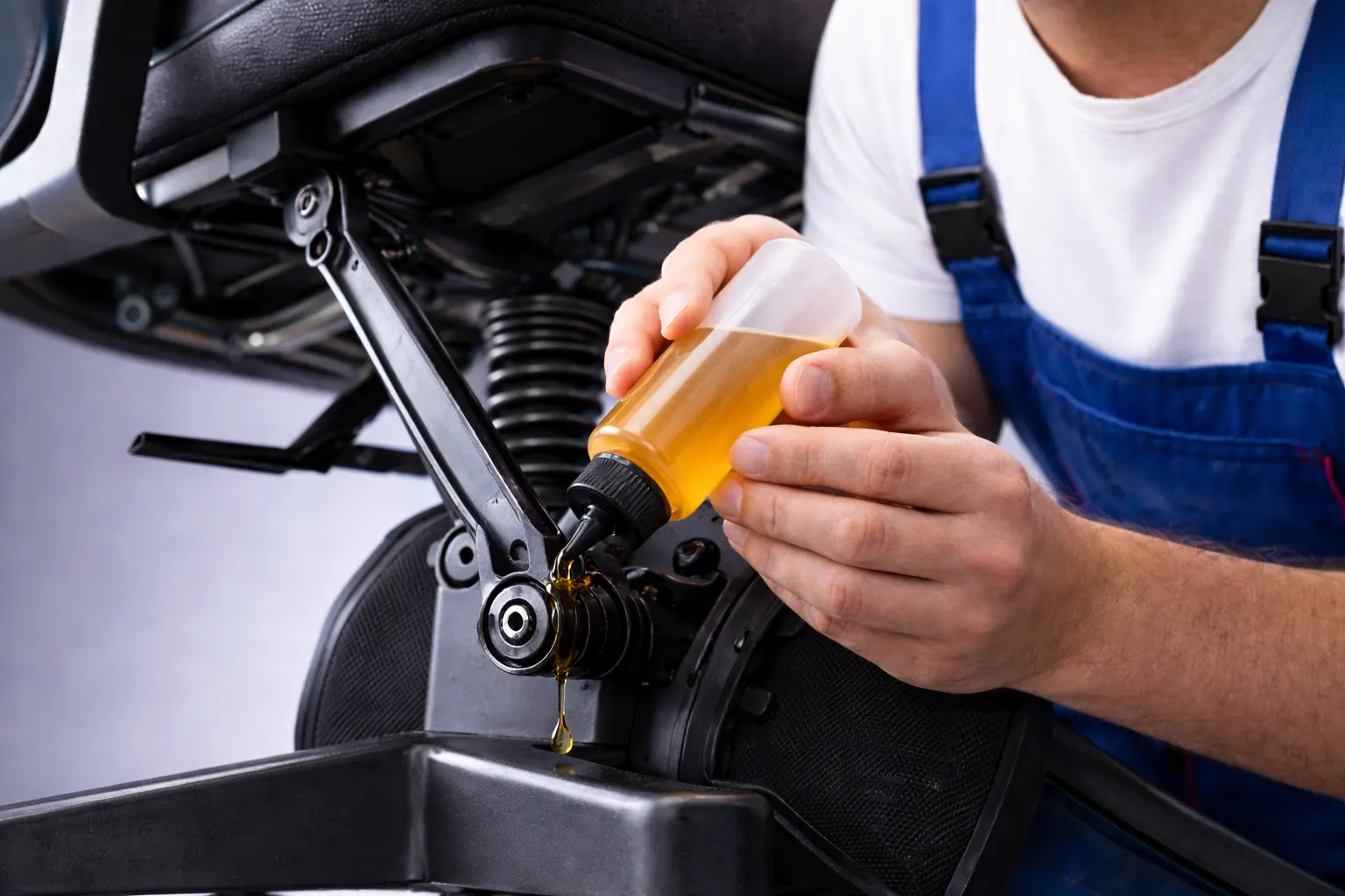 Lubricado de basculante para Mantenimiento Preventivo de Sillas de Oficina en Bogotá en Bogota