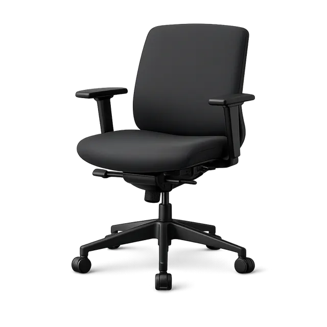 Silla operativa ergonómica color Negro